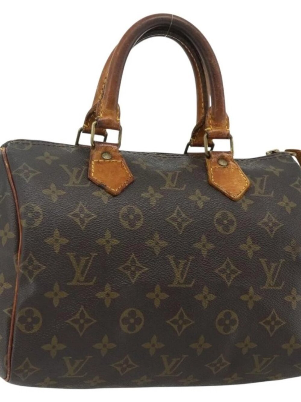 LOUIS VUITTON Monogram Speedy 25 Hand Bag M41528 LV Auth 177210
